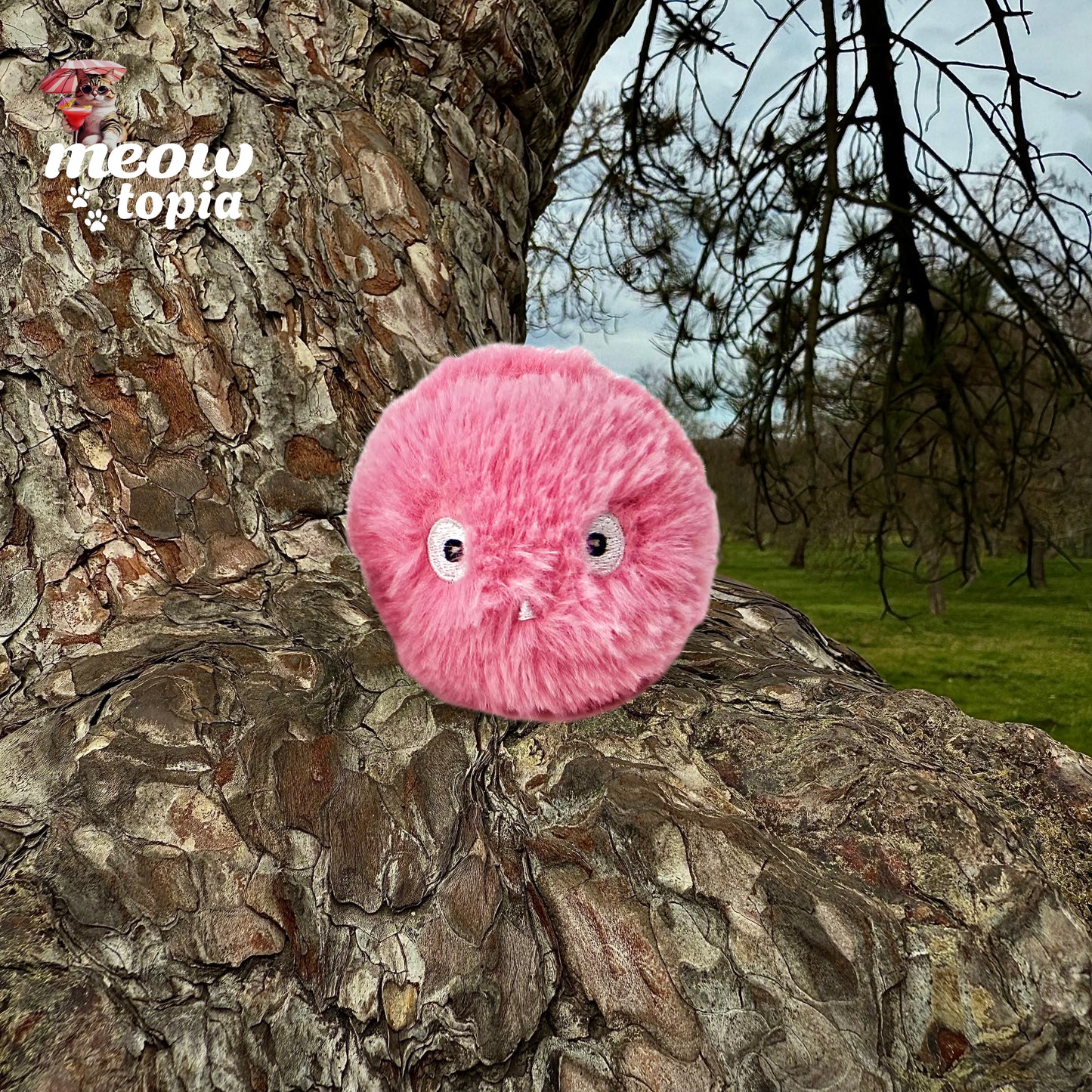 PurrBall Play - Jouet pour chat en peluche à détection de mouvement et de son
