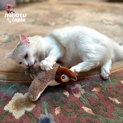 Jouet interactif MeowBird - Jouet pour chat avec capteur de mouvement