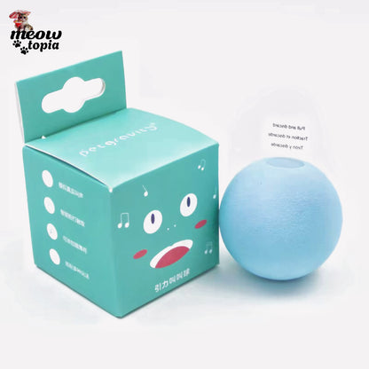 PurrBall Play - Jouet pour chat en peluche à détection de mouvement et de son